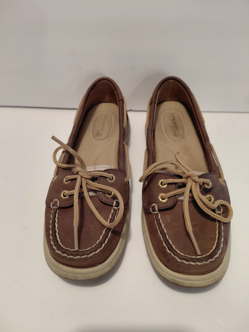 Sperry Women’s Brown Boat Shoe - Classic Lace Moccasin